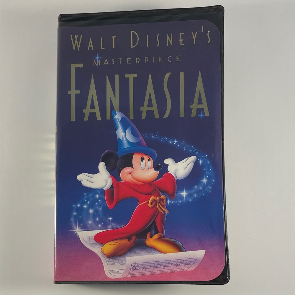 Walt Disney's Masterpiece Fantasia VHS - Purple and Red Edition